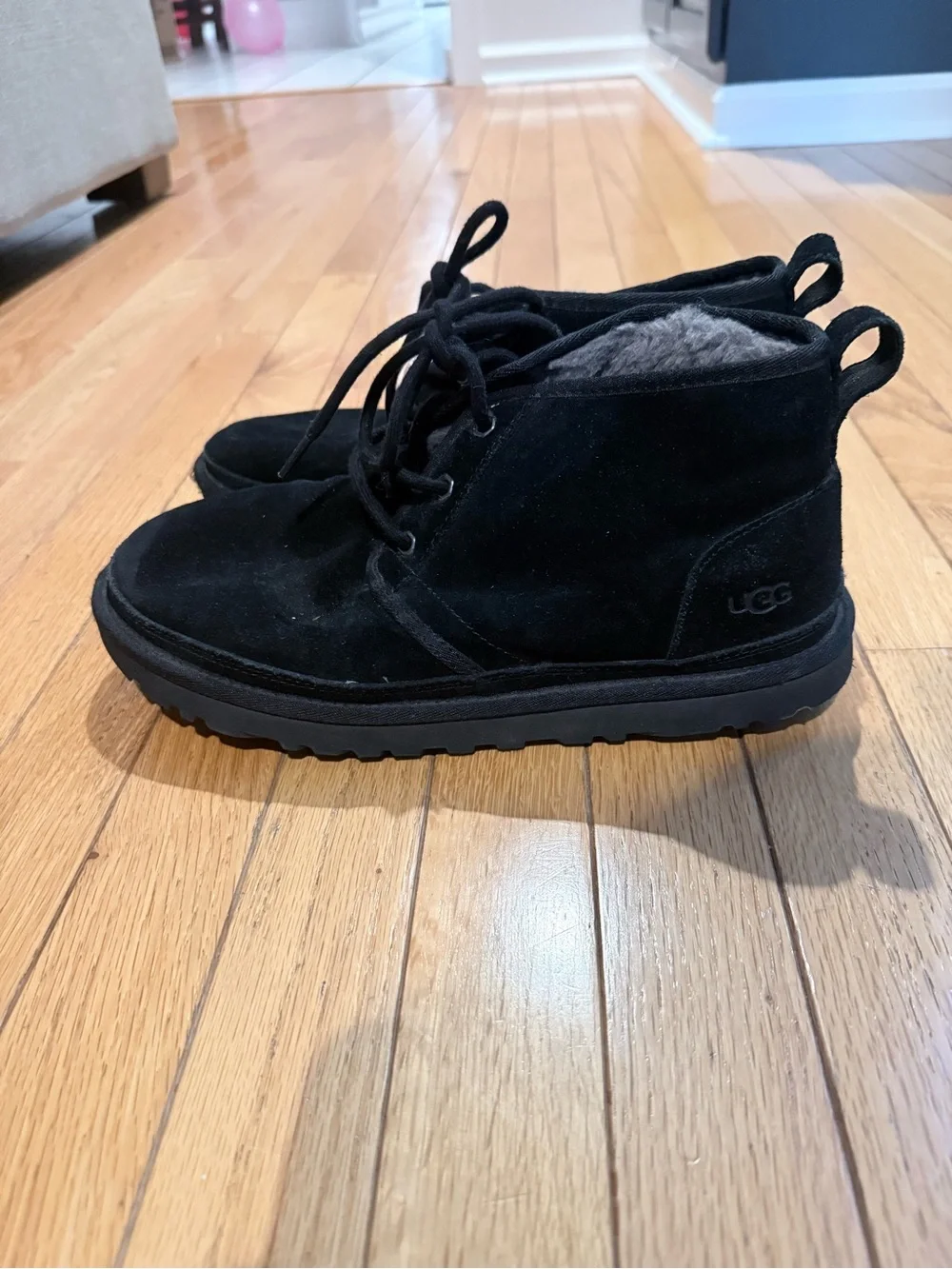 UGG Men's Neumel Suede Chukka Boots 'Black’ - Size 11
